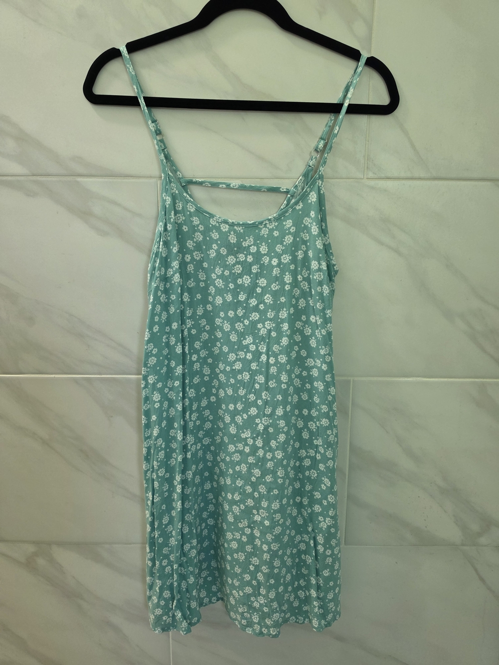 wild fable Mint Green Floral Slip Dress